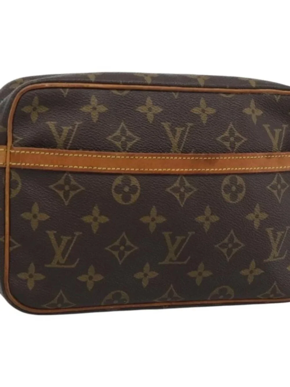 LOUIS VUITTON Monogram Compiegne 23 Clutch Bag M51847 LV Auth ep15023